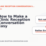 How to Make a Clinic Reception Conversation Easy to Understand
